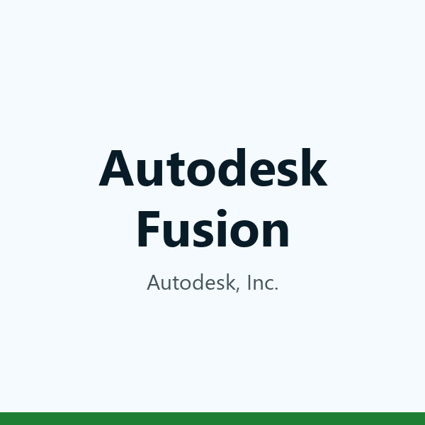 Autodesk Fusion