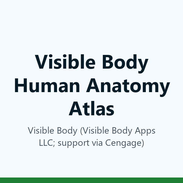 Visible Body Human Anatomy Atlas