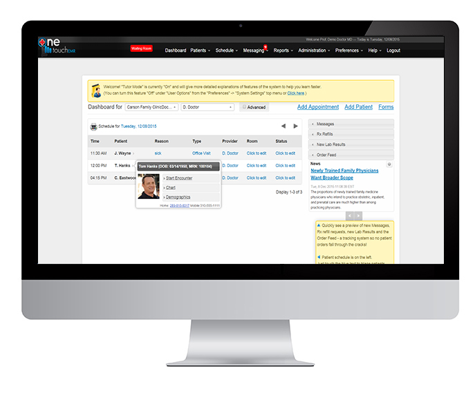 OneTouch EMR (Free version), why does it fail OneTouch EMR (Free version), troubleshooting guide for crashes and import errors